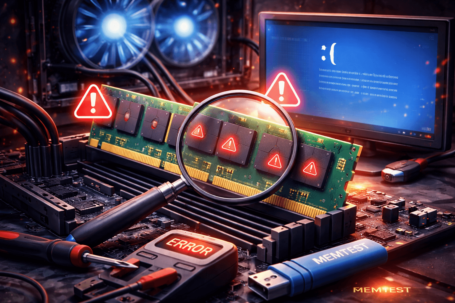How to Tell If a RAM Module Is Faulty - PCBuyGuide